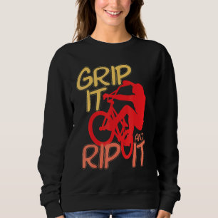Cool Grip It Bmx And Rip It Bmx Riding Bmx Bike Bm Sweatshirt