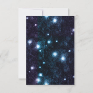 Cool Gritty Glitch Art Blank Invitation