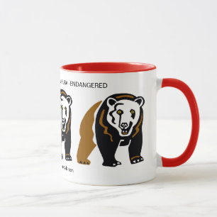 Cool  GRIZZLY BEAR-Conservation - Ecology - Mug