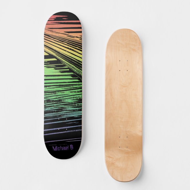 Cool Grunge - Customisable  Skateboard (Front)