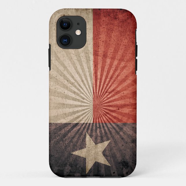 Cool Grunge Texas Flag Case-Mate iPhone Case (Back)