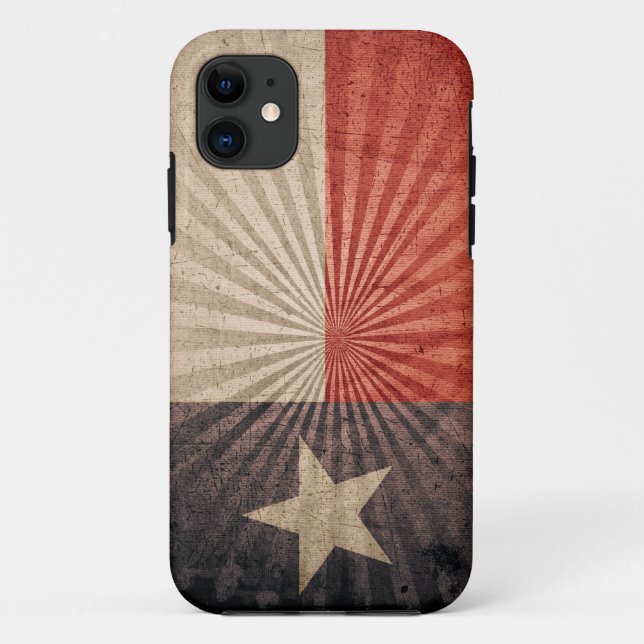 Cool Grunge Texas Flag iPhone 5 Case (Back)