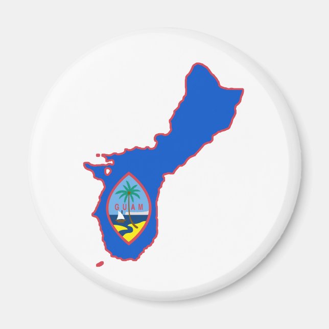 Cool Guam Magnet (Front)