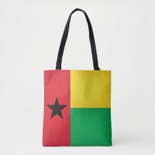 Cool Guinea-Bissau Flag Fashion Tote Bag