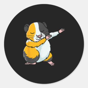 Cool Guinea G Art For Men Women Cavy Pet Guinea G Classic Round Sticker