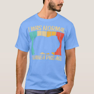 Cool Guinea Pig Design For Men Women Cavy Pet Rode T-Shirt