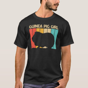 Cool Guinea Pig For Girls Kids Cavy Pet Rodent  T-Shirt
