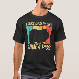 Cool Guinea Pig For Men Women Cavy Pet Rodent 1 T-Shirt