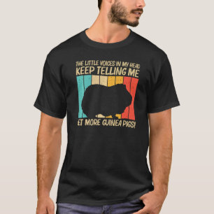 Cool Guinea Pig For Men Women Cavy Pet Rodent T-Shirt