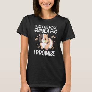 Cool Guinea Pig For Men Women Wheek Fluffy Cavy Pe T-Shirt