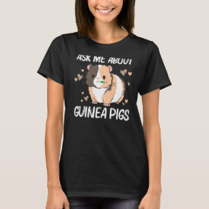 Cool Guinea Pig For Men Women Wheek Fluffy Cavy Pe T-Shirt