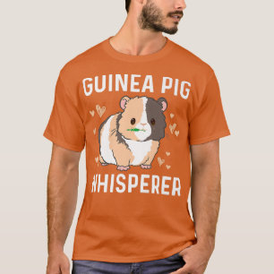 Cool Guinea Pig For Men Women Wheek Fluffy Cavy Pe T-Shirt