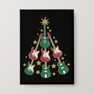 Cool Guitar Christmas Tree Guitar Lovers Christmas