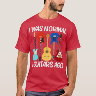 Cool Guitar Design For Men Women Band Player Music T-Shirt