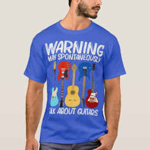 Cool Guitar Design For Men Women Band Player Music T-Shirt