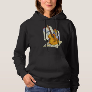 Cool Guitar Musical Instruments Guitarist Music Hoodie