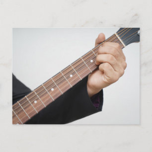 Cool Guitar Postcard