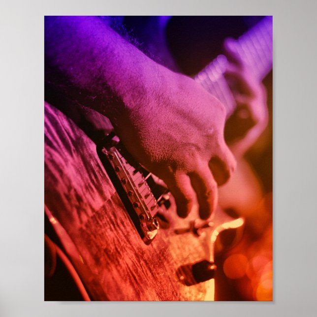 Cool Guitar Poster (Front)
