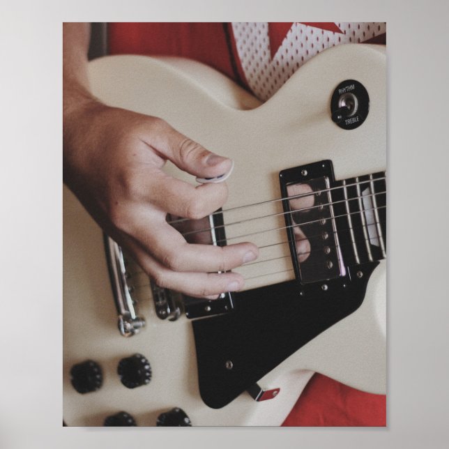 Cool Guitar Poster (Front)