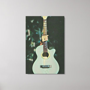 Cool guitarist gifts canvas print