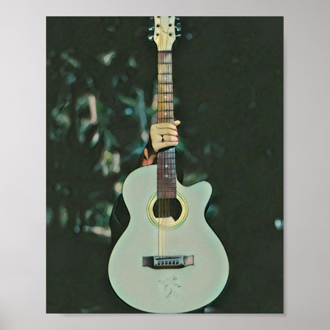 Cool guitarist gifts poster (Front)