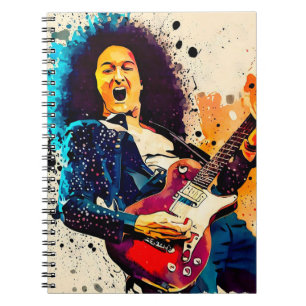 cool guitarist notebook