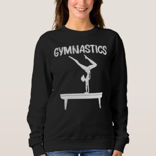 Cool Gymnastics For Men Women Gymnast Tumbling Han Sweatshirt