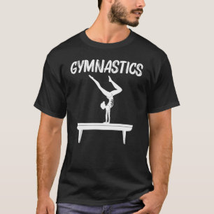 Cool Gymnastics For Men Women Gymnast Tumbling Han T-Shirt