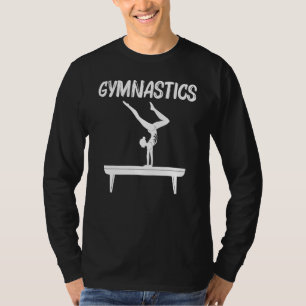 Cool Gymnastics For Men Women Gymnast Tumbling Han T-Shirt