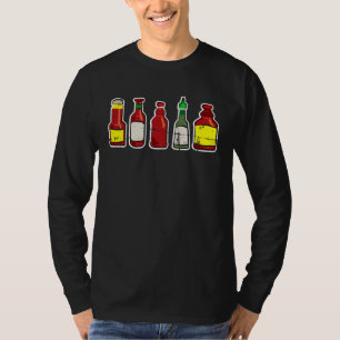 Cool Habanero Hot Sauce For Spicy Mexican Food T-Shirt