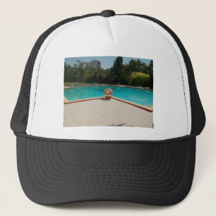 Cool Hakuna Matata Pool Side I love My Family.jpg Trucker Hat
