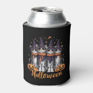 Cool Halloween Cats Gift for Daughter Gift for Her Can Cooler