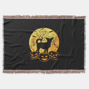 Cool Halloween Costumes Chihuahua Dog Lover Gifts Throw Blanket