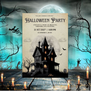 Cool Halloween Party Invitation