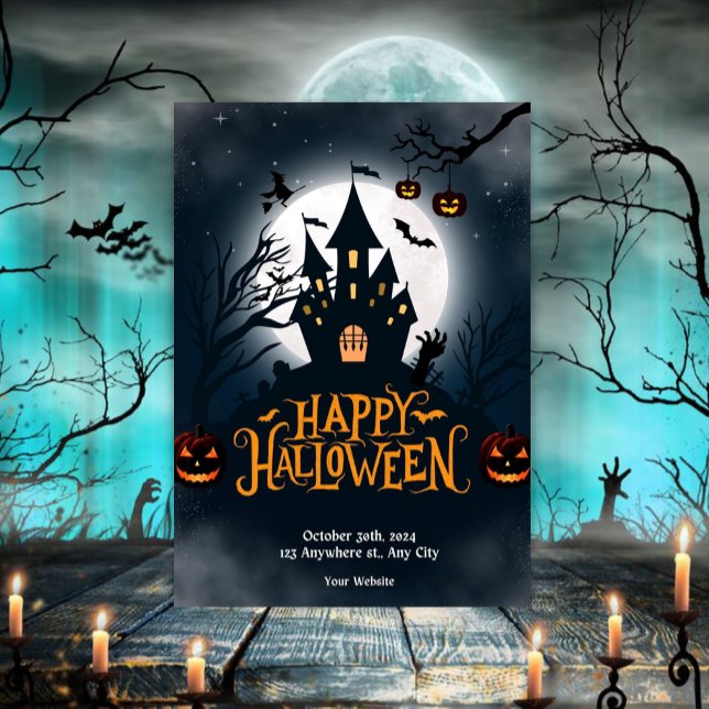 Cool Halloween Party  Invitation (Creator Uploaded)