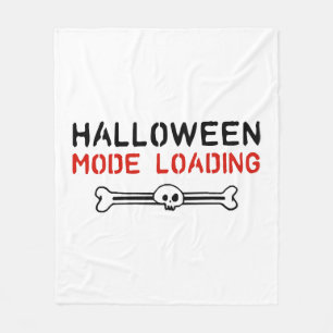 Cool Halloween Saying Halloween Party Fleece Blanket