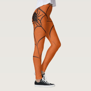 Cool Halloween Spider Web Leggings