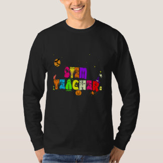 Cool Halloween STEM Teacher Costume Halloween Desi T-Shirt