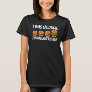 Cool Hamburger For Men Women Cheeseburger Burger   T-Shirt