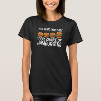 Cool Hamburger For Men Women Cheeseburger Burger T-Shirt