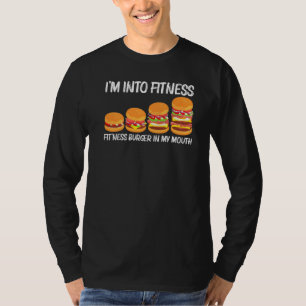 Cool Hamburger For Men Women Cheeseburger Fast Foo T-Shirt