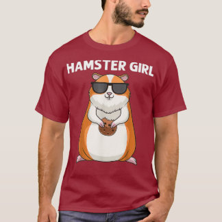 Cool Hamster Gift For Girls Kids Syrian Dwarf T-Shirt
