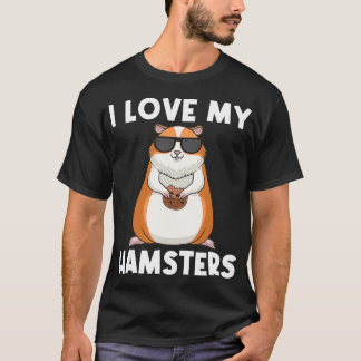 Cool Hamster Gift For Men Women Syrian Dwarf T-Shirt