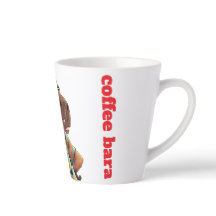 Cool Hawaiian Shirt Capybara Coffee Bara Latte Mug