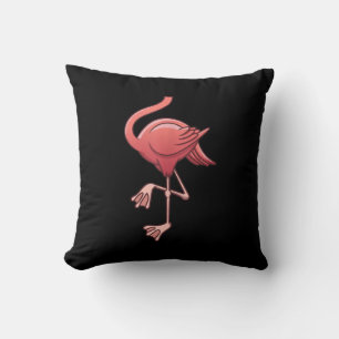 Cool Headless Flamingo Halloween Costume Funny Cushion