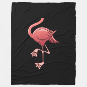 Cool Headless Flamingo Halloween Costume  Funny Fleece Blanket