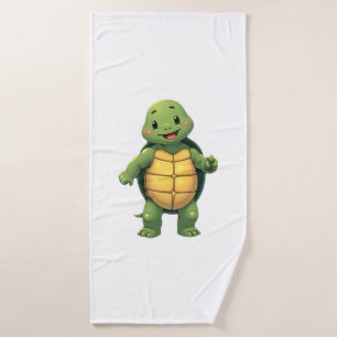 Cool Headless Turtle Halloween Costume _ Funny Laz Bath Towel