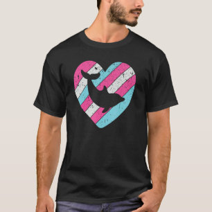 Cool Heart Dolphins Vintage Graphic Dolphin Show T-Shirt