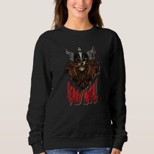 Cool Heavy Metal Viking Sweatshirt