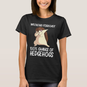 Cool Hedgehog For Men Women Spiny Quills Garden An T-Shirt